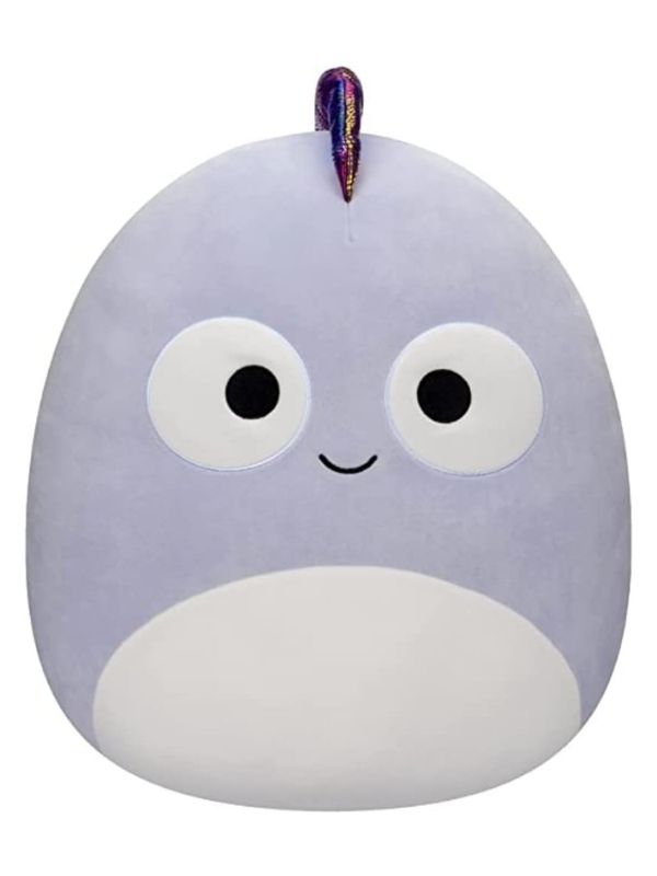 Squishmallows Peluche Kawaii Caméléon Violet 25Cm