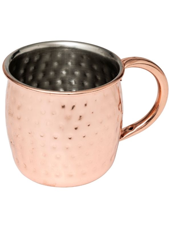  2 Verres À Moscow Mule En Acier Inoxydable 47Cl