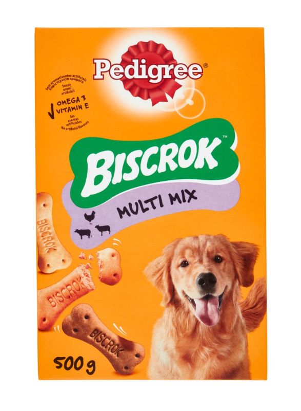 PEDIGREE Snack Per Cani Multi Biscrok 500G