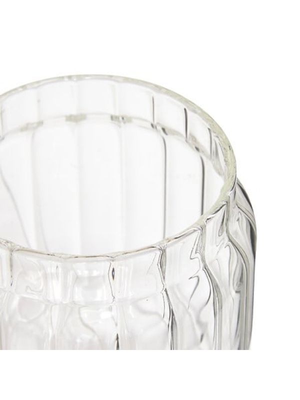 Organiseur De Cuisine En Verre Et Bois Harmony 9X8.5Cm