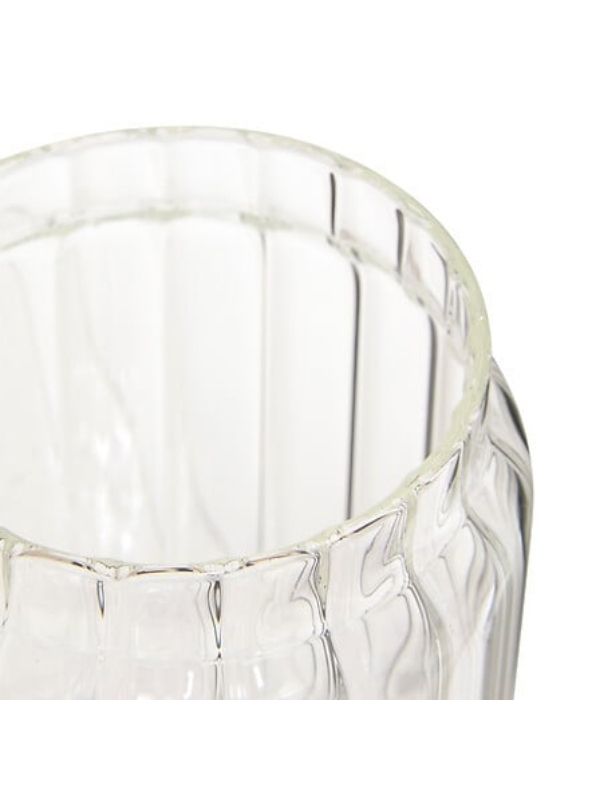Organiseur De Cuisine En Verre Et Bois Harmony 12.3X9Cm
