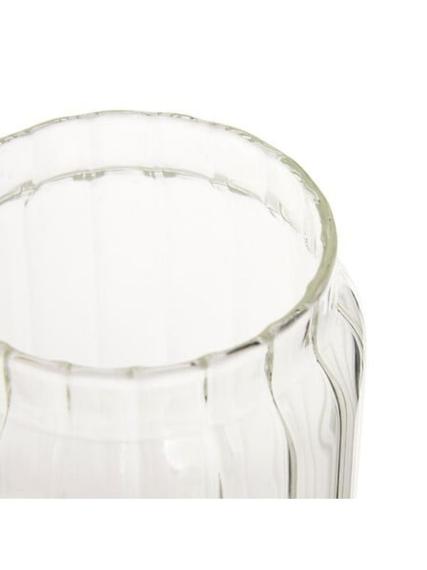Organiseur De Cuisine En Verre Et Bois Harmony 20.4X9Cm
