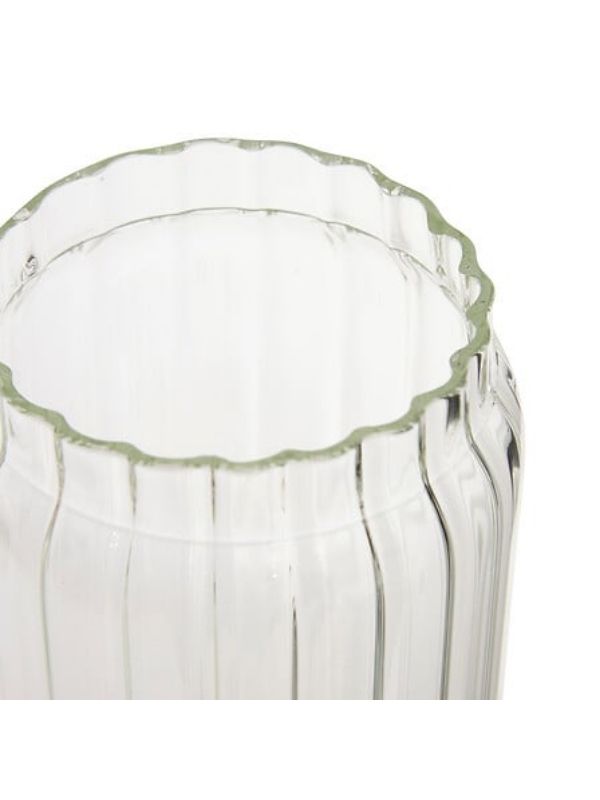 Organiseur De Cuisine En Verre Et Bois Harmony 29X9Cm