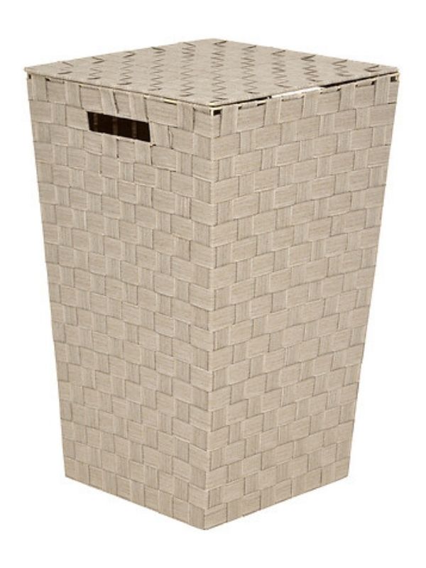 Cesta Portabiancheria Lise Beige 33X33X53Cm