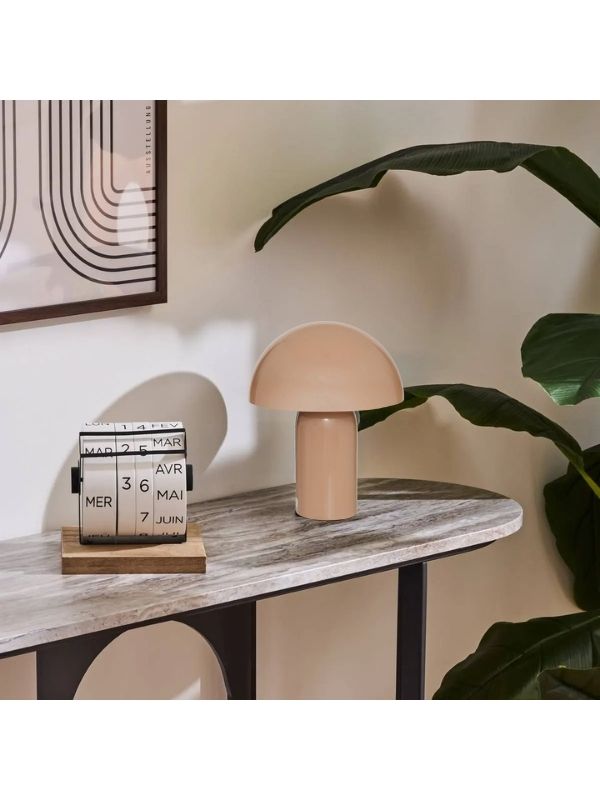 Lampe Déco Lito Beige Champignon 20X24.5Cm