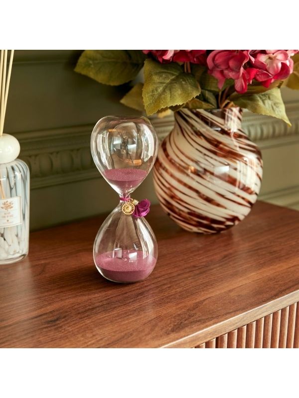 Sablier En Verre Décoration Pour La Maison 20Cm - Assorti