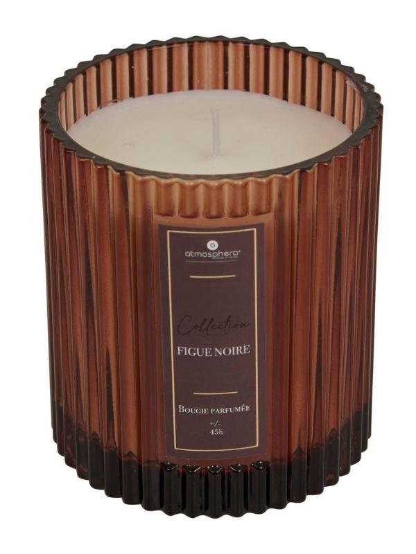 Bougie Décorative Parfumée Albie Figue Noire 290G