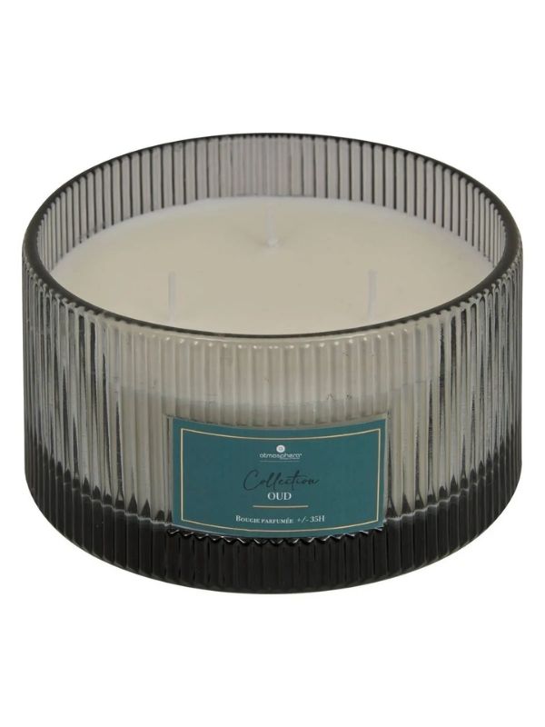 Bougie Décorative Parfumée Albie Oud 635G