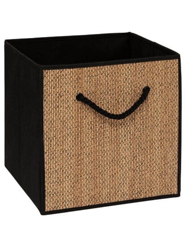 Cesta Organizer Roundy Nero 31X31Cm