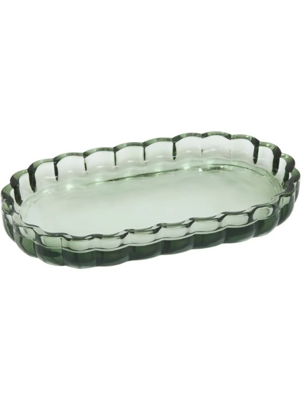 Plateau Pour Lavabo Florea Ambre 19.7X11.4Cm