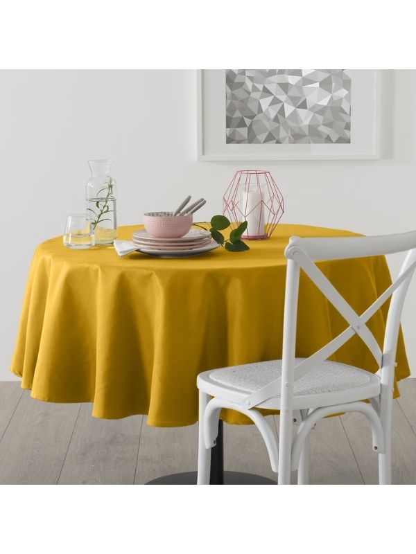 Nappe Anti-Taches Ocre 180Cm