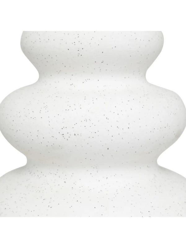 Dekorative Vase Olme Weiße Keramik 20Cm