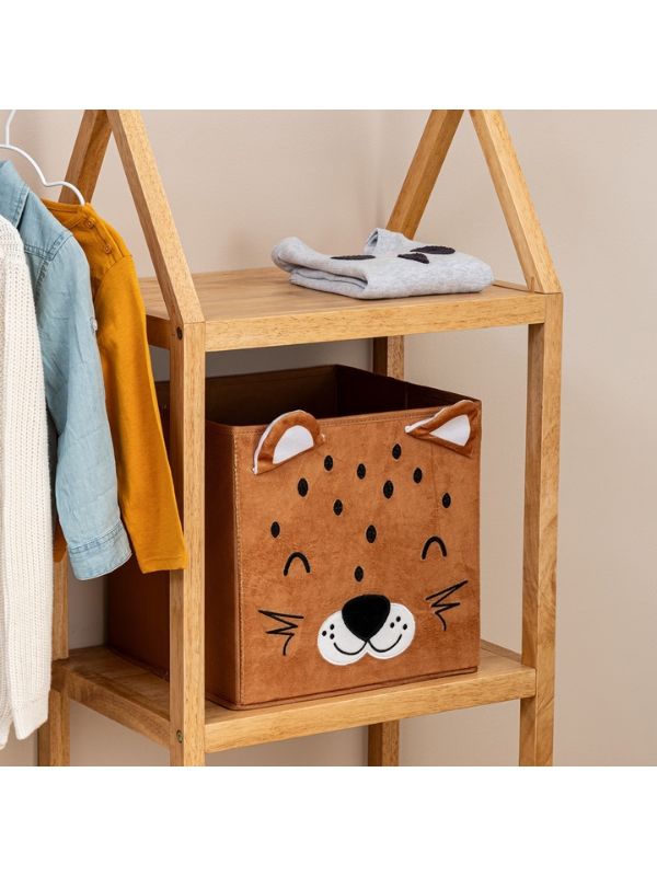 Cesta Porta Giochi Leopardo Joey 29X29Cm