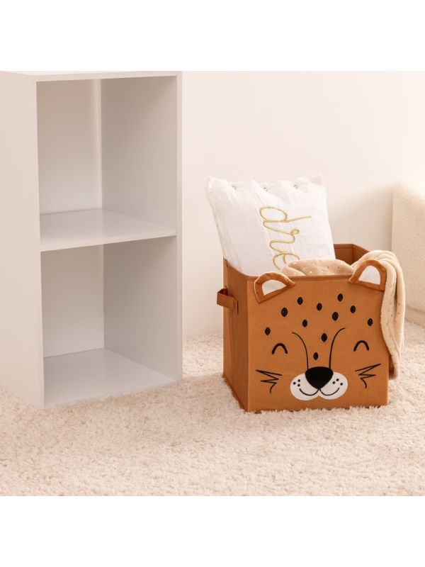 Cesta Porta Giochi Leopardo Joey 29X29Cm