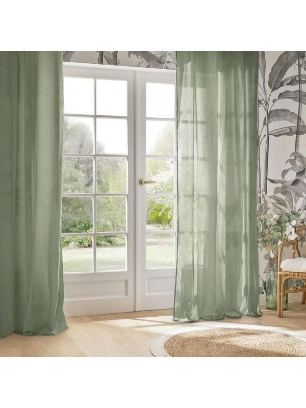 Tende Déco Paxta Color Celadon 135X240Cm