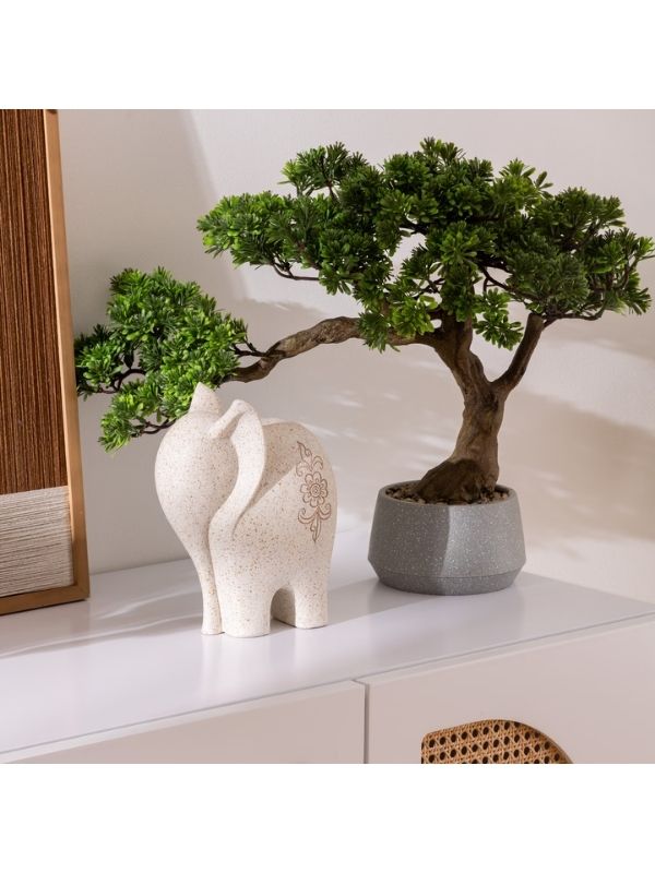 Elefant Aus Kunstharz Nola Wohnaccessoires 23X18Cm