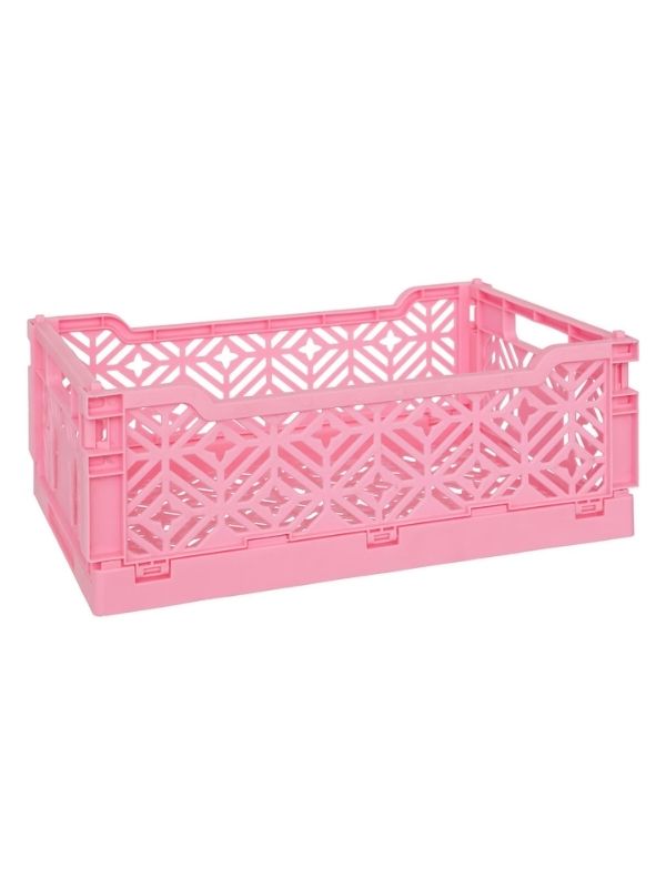 Cesta Organizer Pieghevole Arry Rosa 30X20X11.5Cm