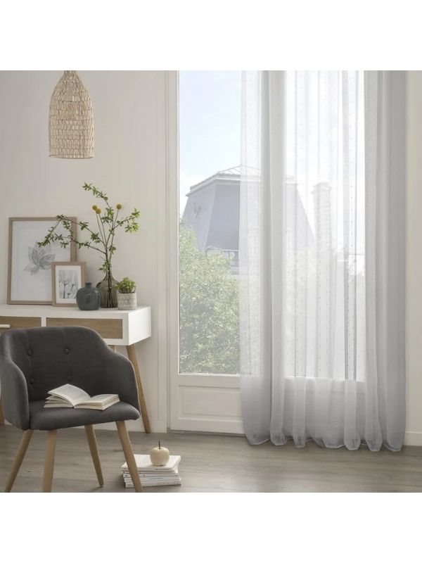 Tende Déco Anissa Color Grigio 140X240Cm