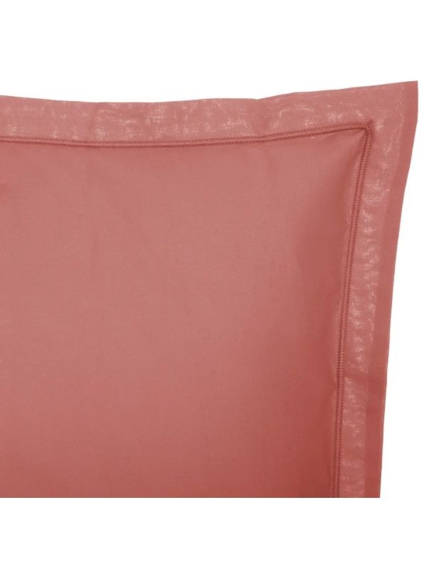 Baumwoll-Kopfkissenbezug Blush 50X70Cm