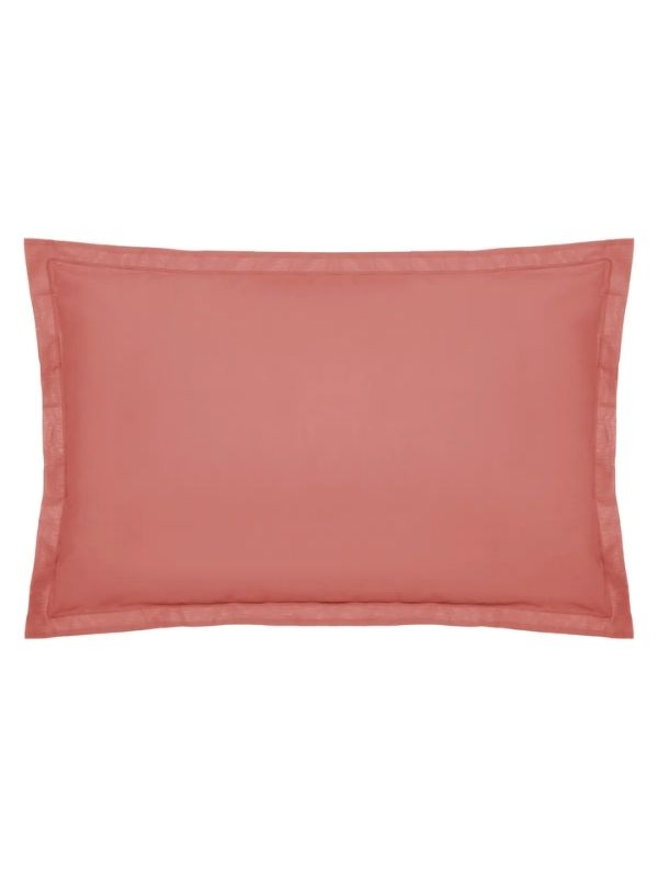 Baumwoll-Kopfkissenbezug Blush 50X70Cm