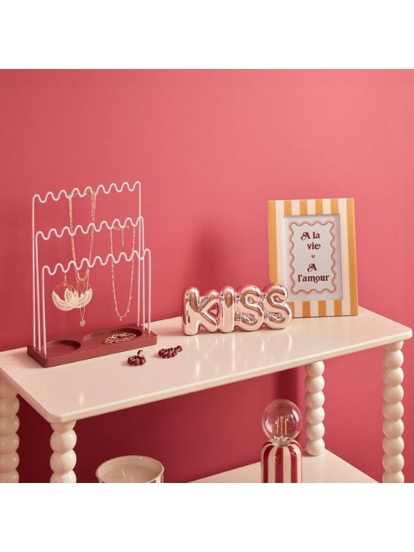 Inscription En Céramique Cheri Décoration Pour La Maison 8.5Cm - Assorti