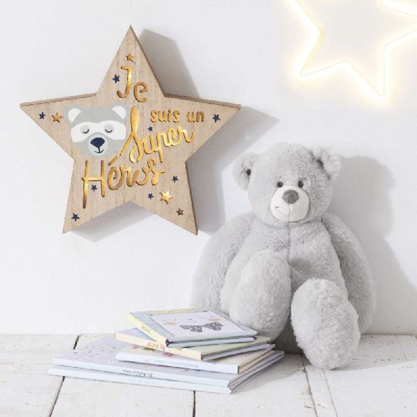 Stella Deco In legno Con Luci