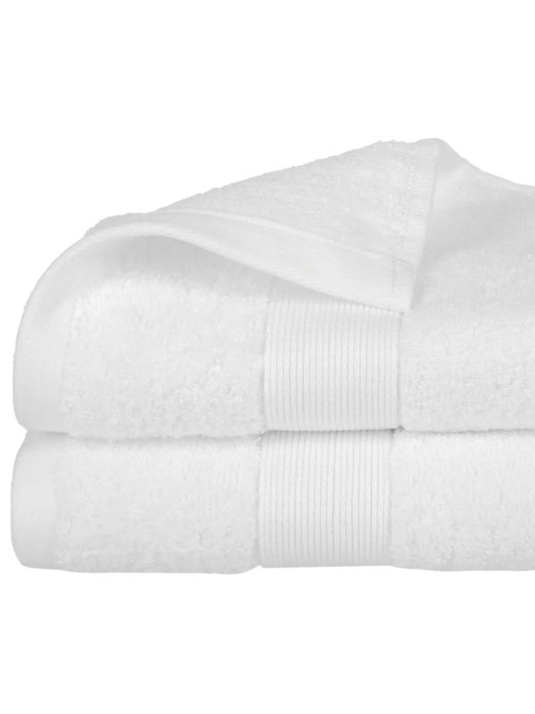 Asciugamano In Cotone Bianco 50X90Cm