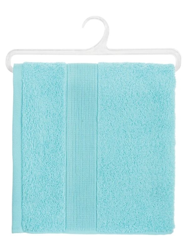 Asciugamano In Cotone Azzurro 50X90Cm