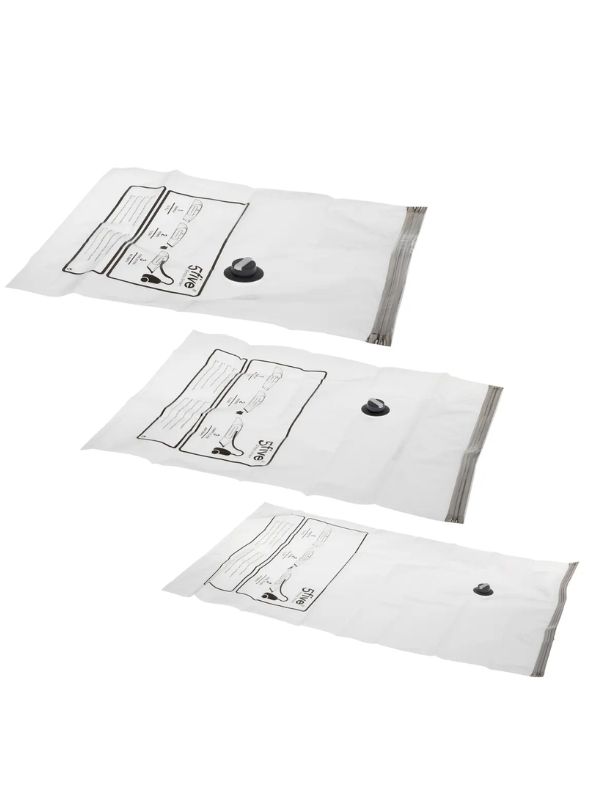 Set Mit 5 Vakuumbeuteln In Verschiedenen Größen Air-Flat 