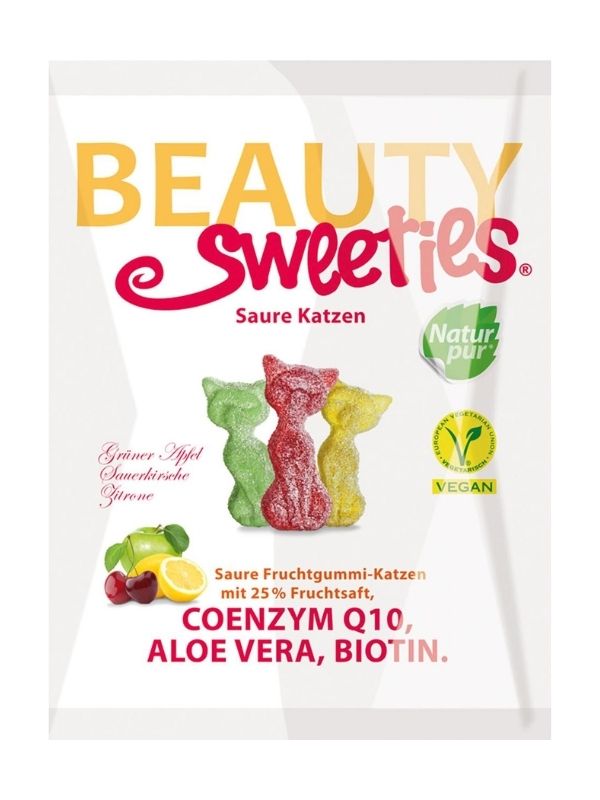 BEAUTY SWEETIES Bonbons Gélifiés Chats 125G