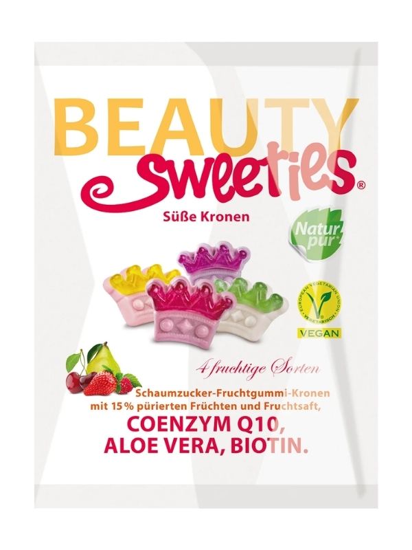 BEAUTY SWEETIES Bonbons Gélifiés Couronnes 125G
