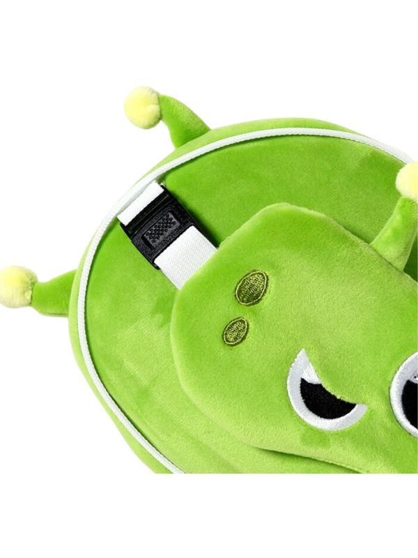 Coussin De Voyage Avec Masque Relaxant Alien 15X29X7Cm