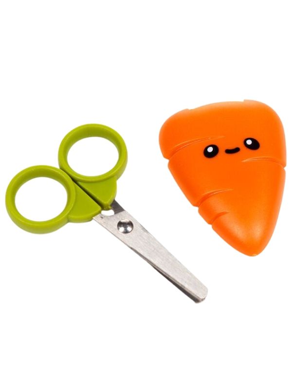 Kawaii-Kinderschere Mit Karottenetui 