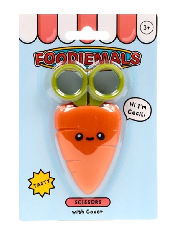 Kawaii-Kinderschere Mit Karottenetui 