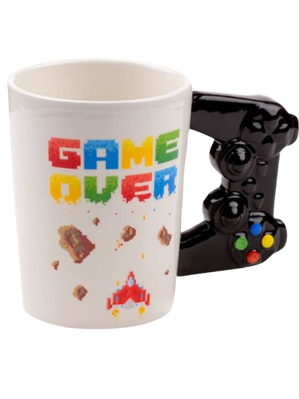 Tasse En Céramique Avec Anse En Forme De Manette 400Ml