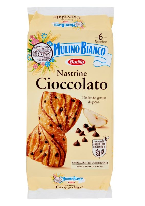 MULINO BIANCO Nastrine Pere E Cioccolato 240G