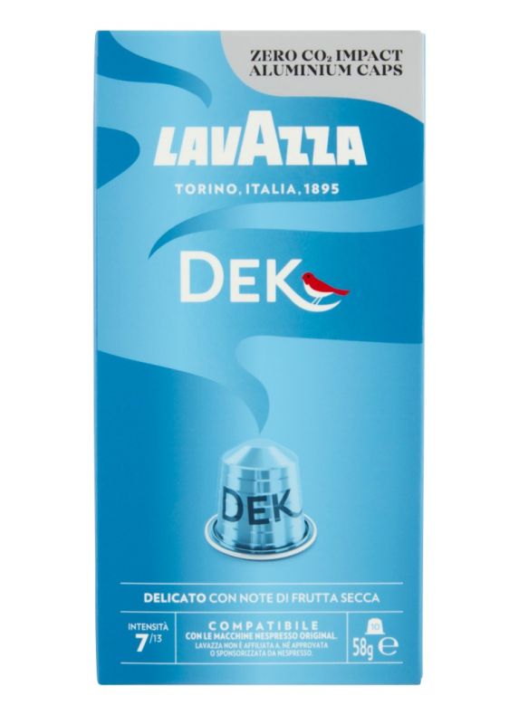 LAVAZZA Dek Compatibile Con Nespresso Original - 10 Capsule
