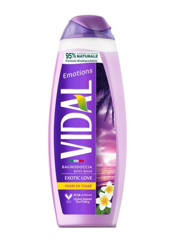 VIDAL Bain Douche Tiares Fleurs 500Ml