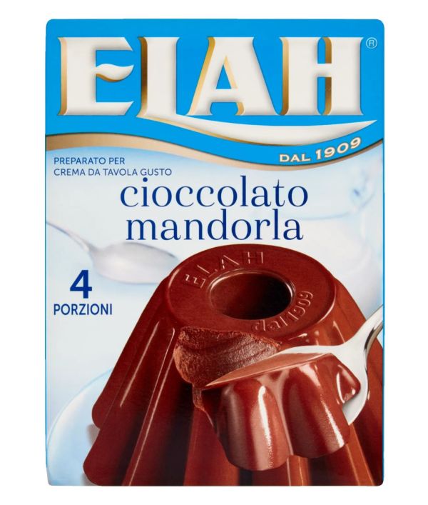 ELAH Preparato Per Crema Gusto Cioccolato E Mandorla 80G