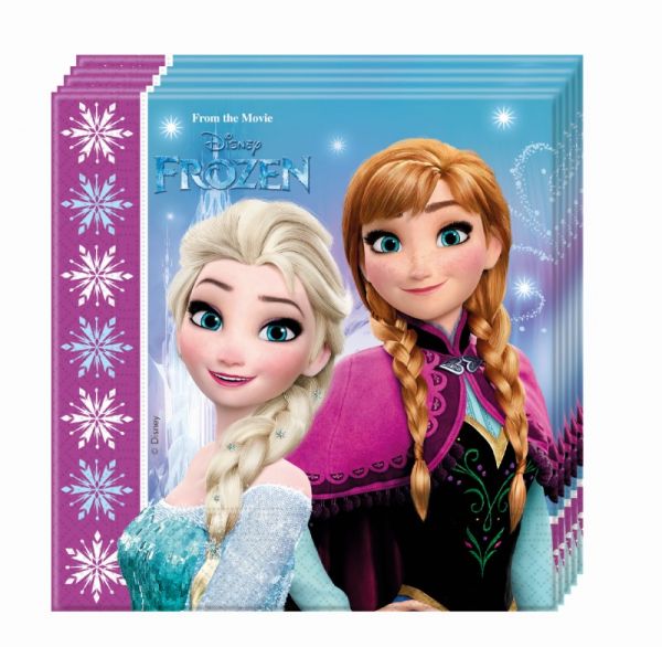 Tovaglioli Party Frozen Disney Northern Lights 33x33 cm