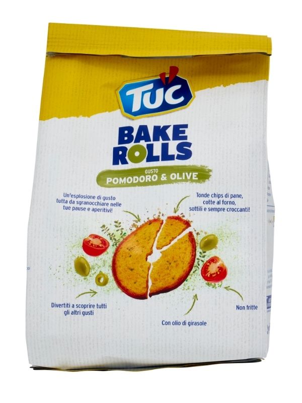 TUC Bake Rolls Pomodoro Ed Olive 150G