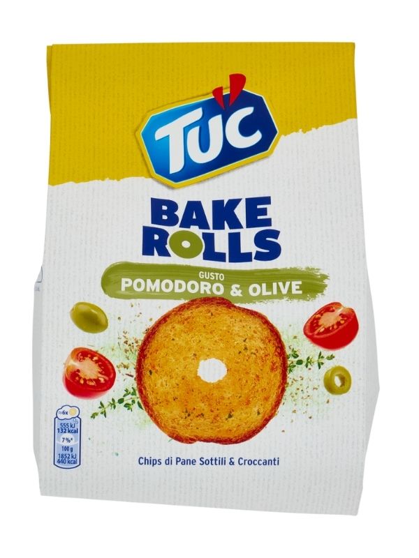 TUC Bake Rolls Pomodoro Ed Olive 150G