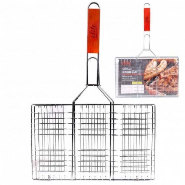 Griglia per Barbecue rettangolare 50 x 34 x 22 cm