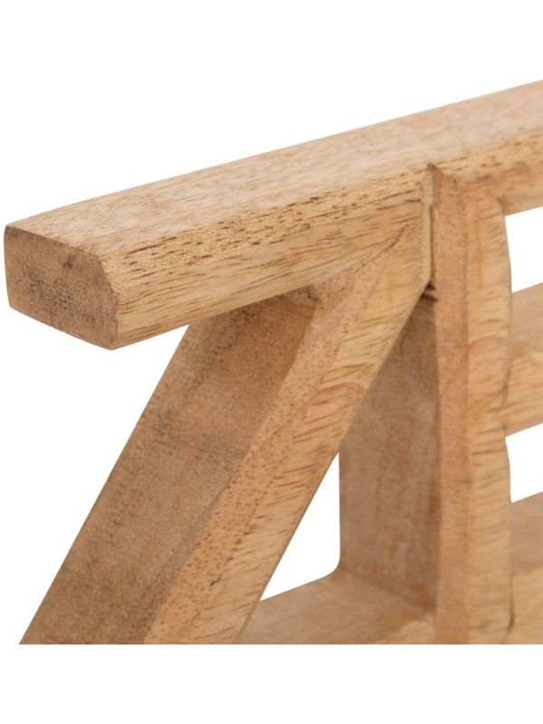 Lettre Déco En Bois Zen 23Cm