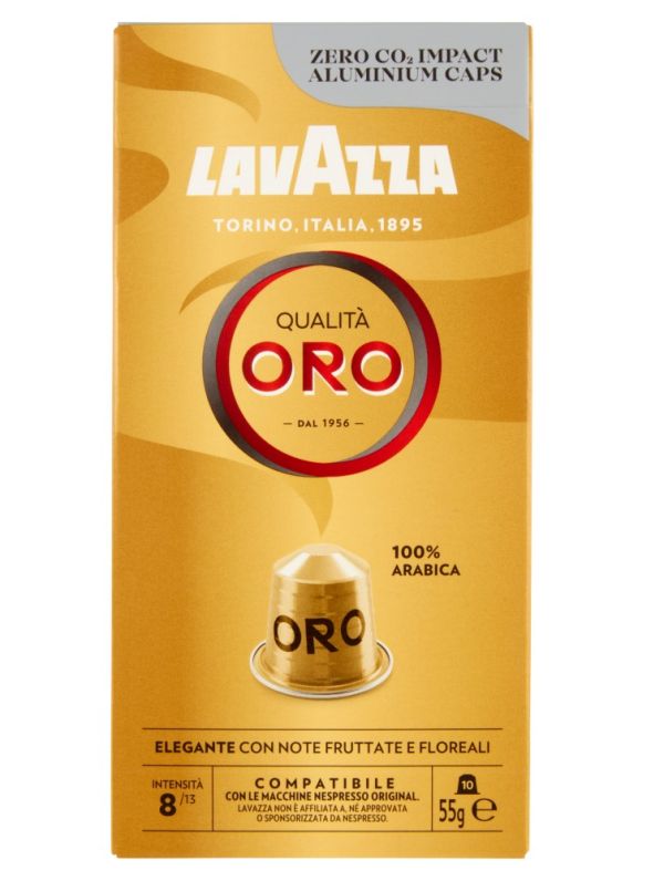 LAVAZZA Qualità Oro Compatibile con Nespresso Original - 10 Capsule