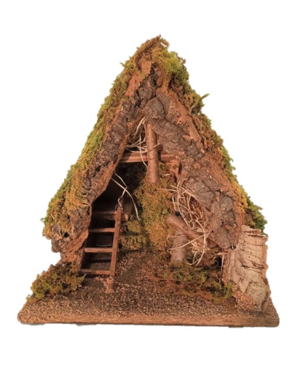 Accessorio Per Presepe Capanna 24X24Cm