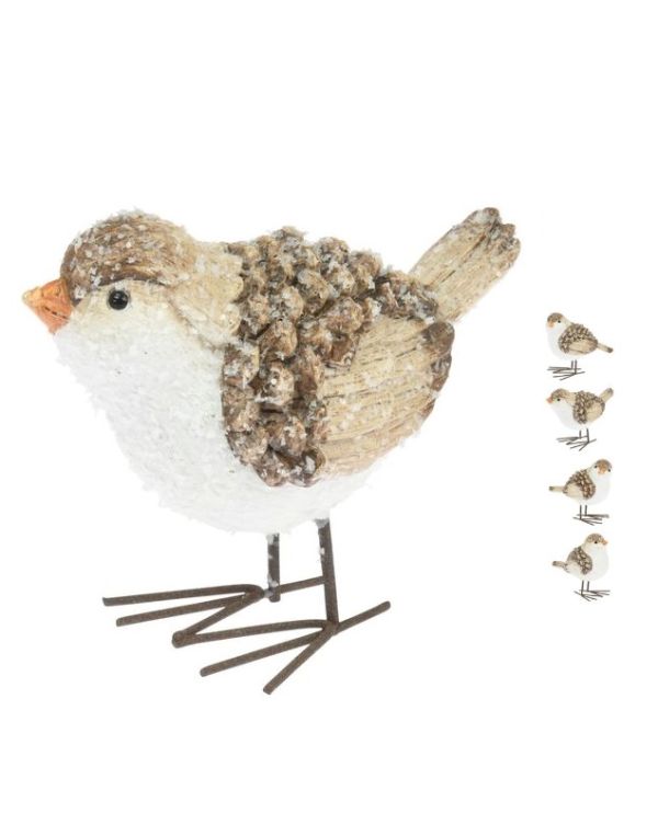 Harzvogel 8X10Cm - Weihnachtsdekoration