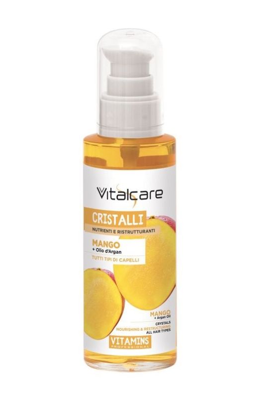 VITALCARE Styling Per Capelli Cristalli Liquidi Con Olio Di Mango 100Ml