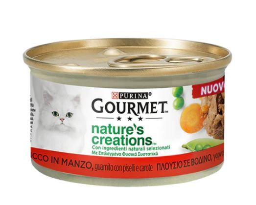 GOURMET NATURE'S  creations con manzo GR80