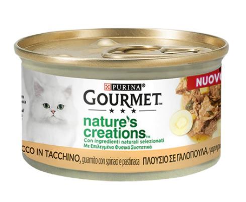 GOURMET NATURE'S  creations con tacchino GR80